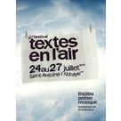 11e Festival Textes en l'air 2014 à St-Antoine-l'Abbaye