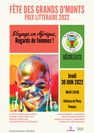 Fête du prix littéraire des grands D'Monts 2022 - Afrique