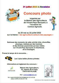 Concours photo Comice Agricole Avant Pays-Savoyard