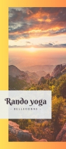 COUCHER DE SOLEIL EN PLEINE NATURE - Rando Yoga