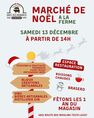 March&eacute; de No&euml;l &agrave; la Ferme &agrave; Lucey