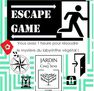 Escape game dans le jardin végétal