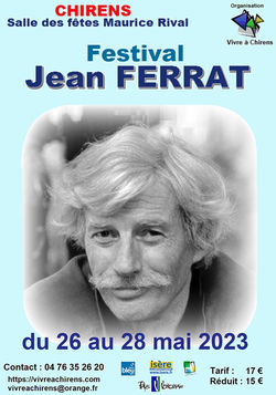 Festival Jean Ferrat 2023 à Chirens