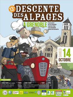 13e Descente des Alpages 2023 à Grenoble