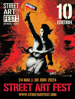 Street Art Fest Grenoble-Alpes 2024 - 10e édition