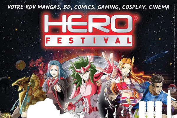 Hero Festival 2024, rdv mangas, BD, comics... à Grenoble Alpexo